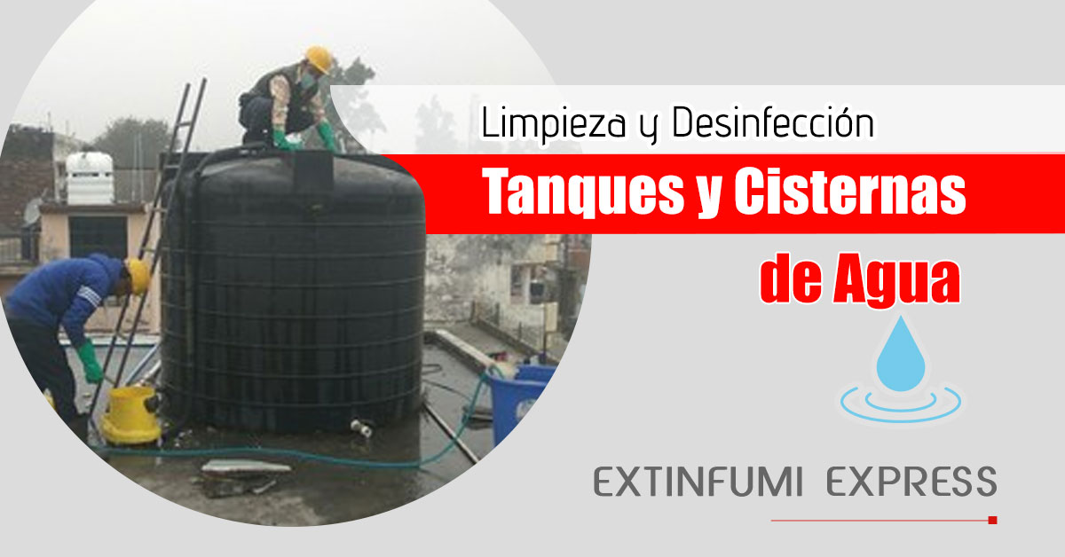 en casa Finito Prueba Limpieza y Desinfección de Tanques y Cisternas de Agua - EXTINFUMI EXPRESS  EIRL